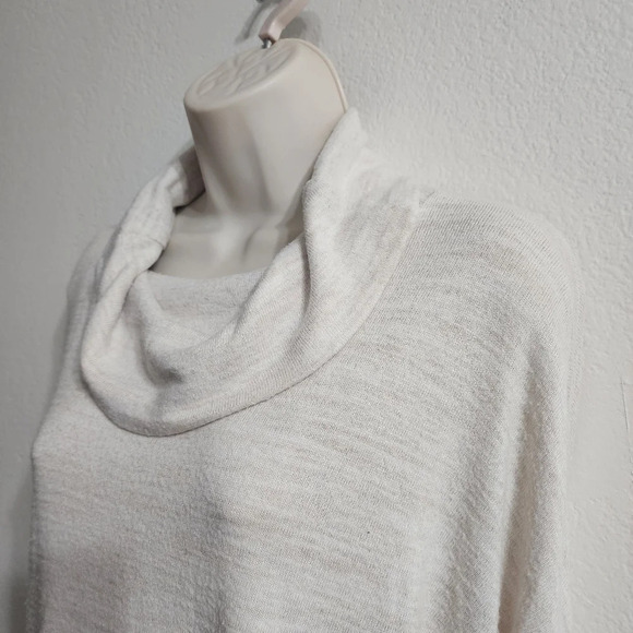MICHAEL STARS Cream Cowl Neck Long Sleeve - Picture 4 of 7